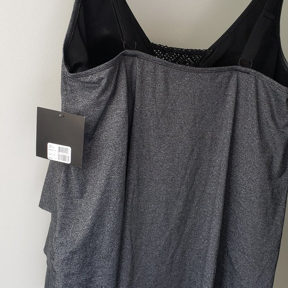 NWT 1X Spa brand tiered plus tankini - Picture 2 of 5
